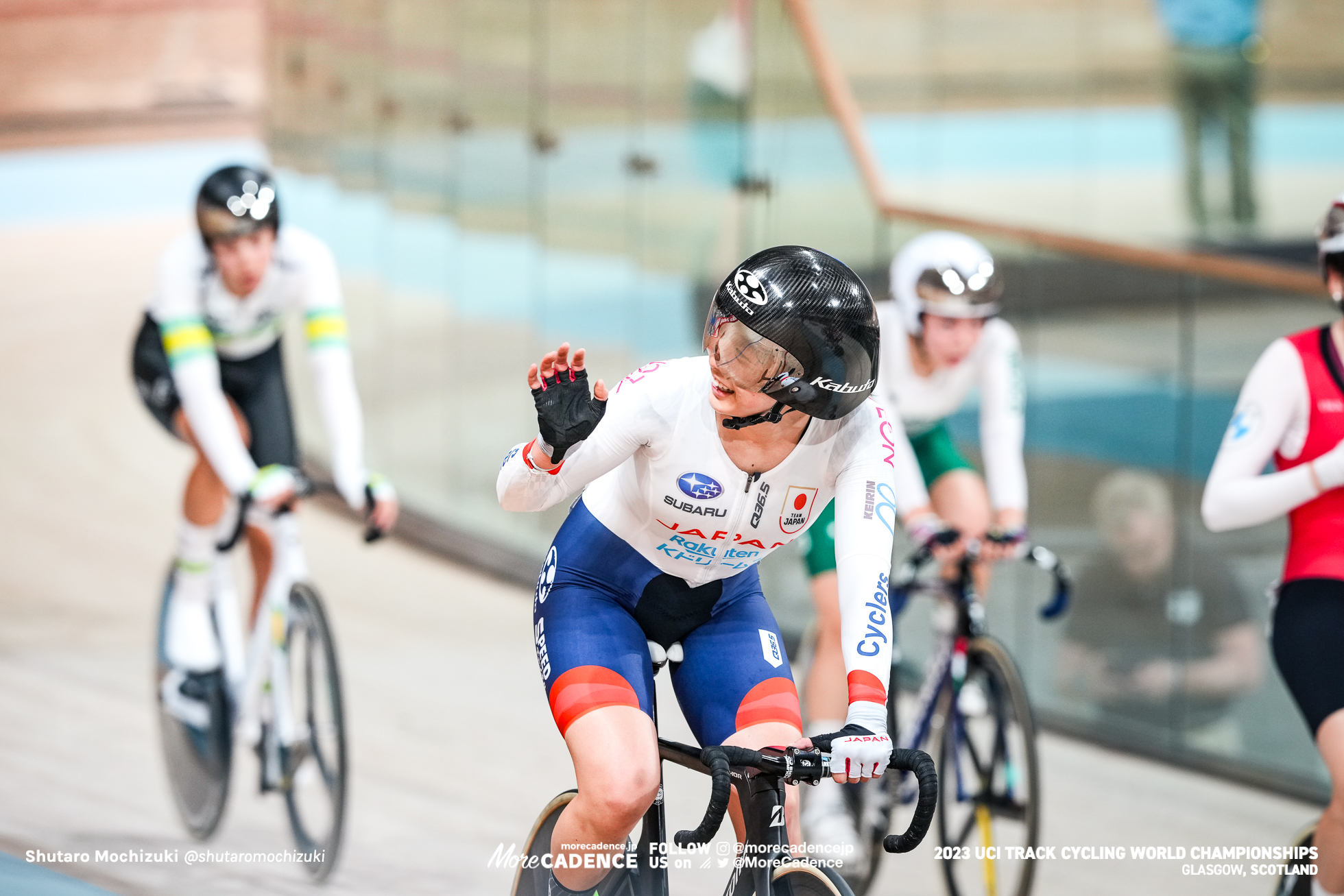 2023世界選手権トラック 女子ポイントレース 内野艶和