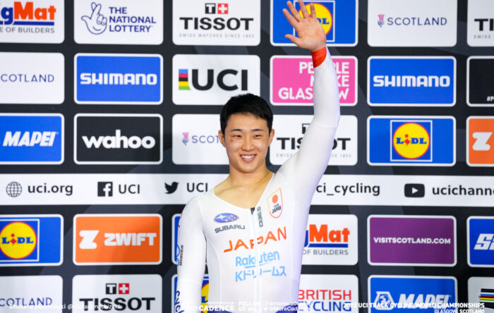 2023世界選手権トラック 男子ケイリン 中野慎詞