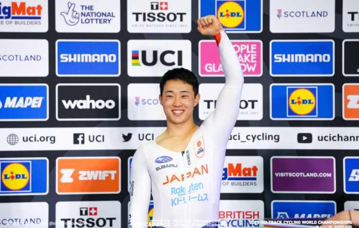2023世界選手権トラック 男子ケイリン 中野慎詞