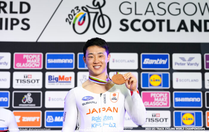 2023世界選手権トラック 男子ケイリン 中野慎詞