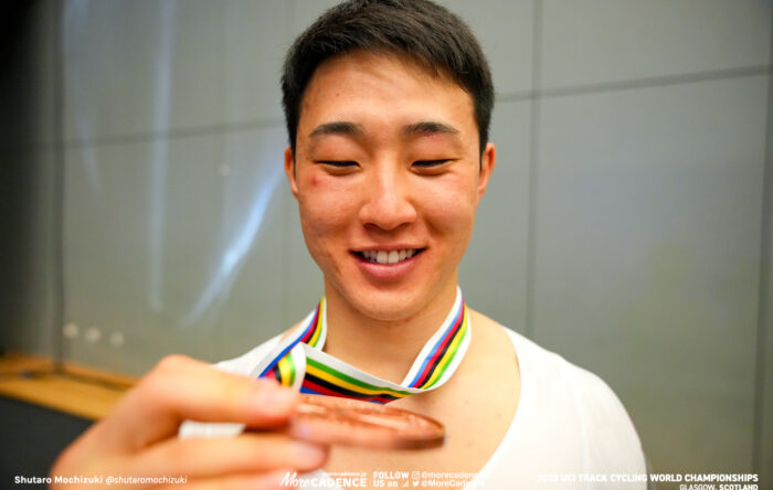 2023世界選手権トラック 男子ケイリン 中野慎詞