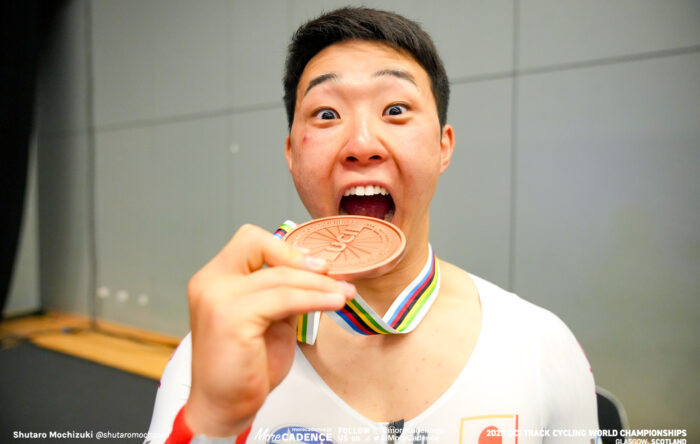 2023世界選手権トラック 男子ケイリン 中野慎詞
