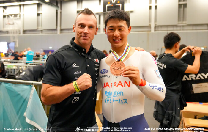 2023世界選手権トラック 男子ケイリン 中野慎詞