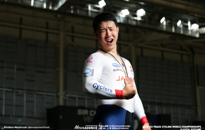 2023世界選手権トラック 男子ケイリン 中野慎詞