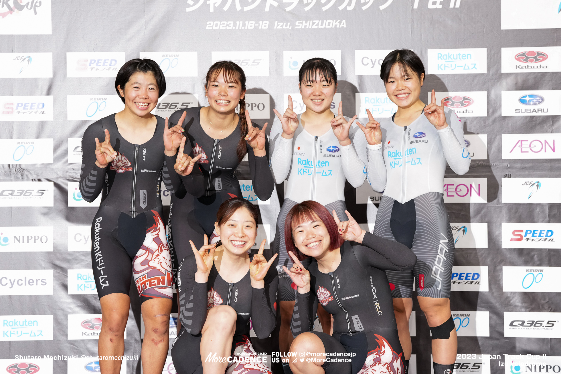 2023ジャパントラックカップⅡ 女子マディソン 内野艶和 垣田真穂 古山稀絵 池田瑞紀 岡本美咲 水谷彩奈