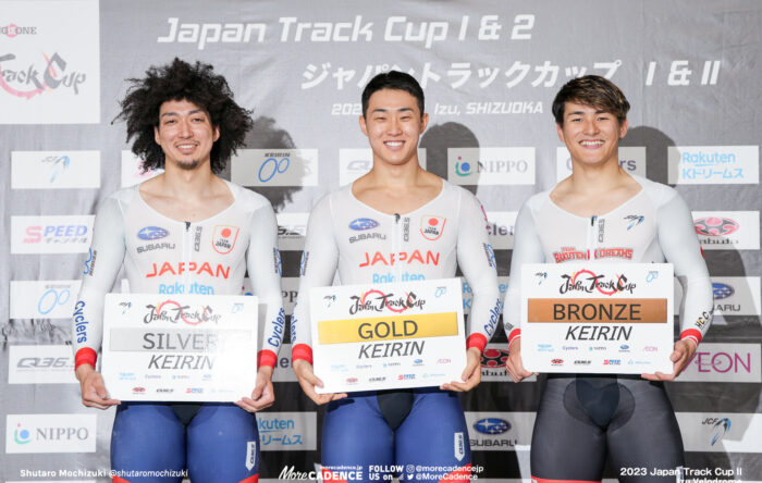 2023ジャパントラックカップⅡ 男子ケイリン 中野慎詞 山﨑賢人 太田海也