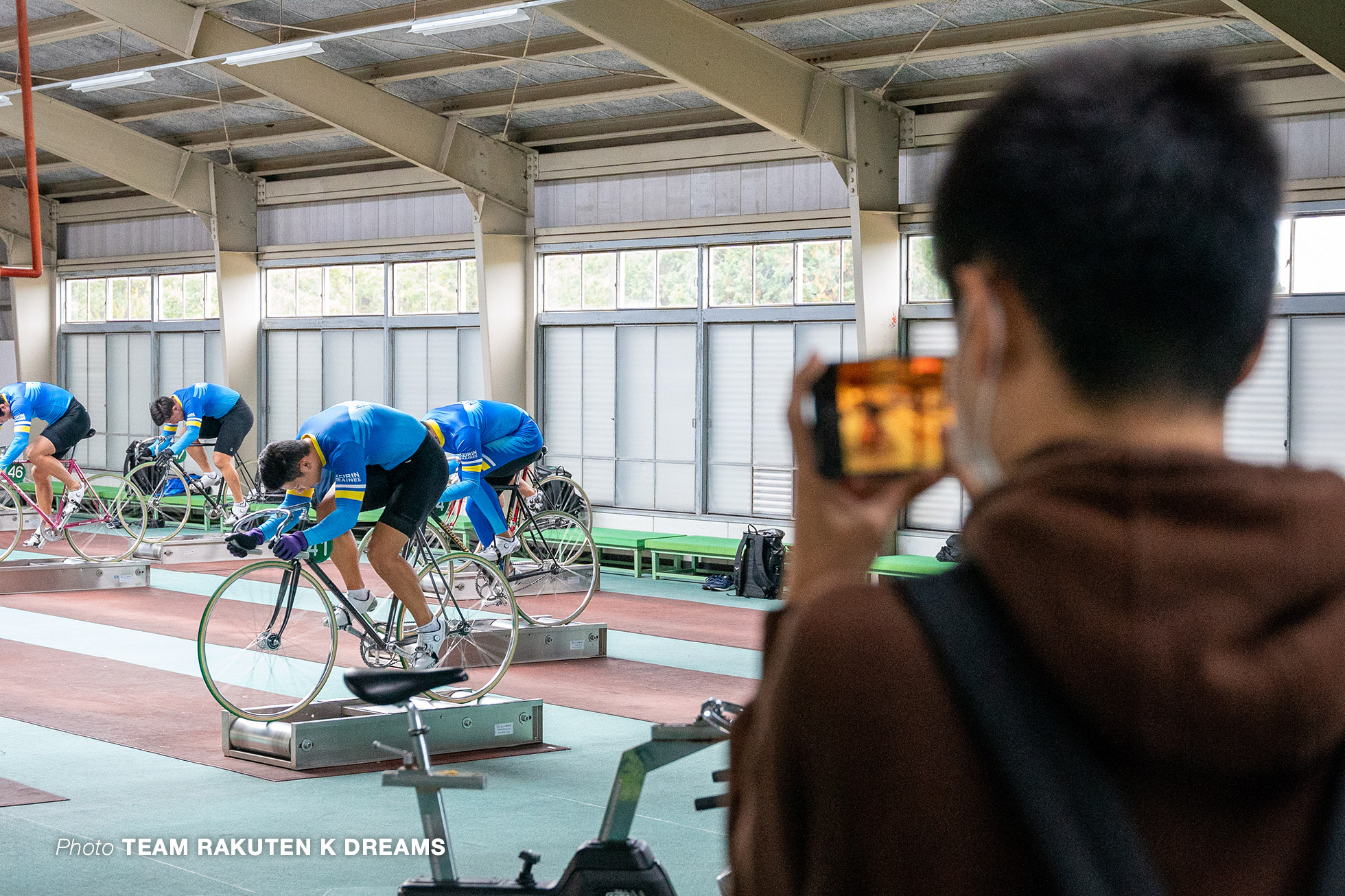 JAPAN TRACK CUP チーム楽天Kドリームス応援バスツアー JIK 日本競輪選手養成所 見学ツアー