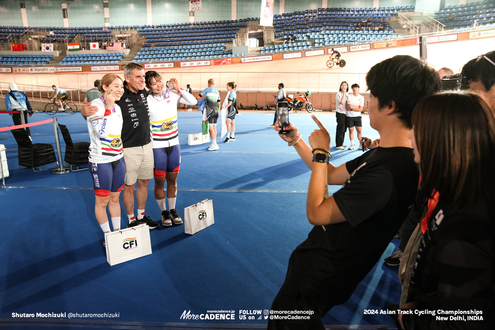 2024アジア選手権 女子マディソン 内野艶和 垣田真穂
