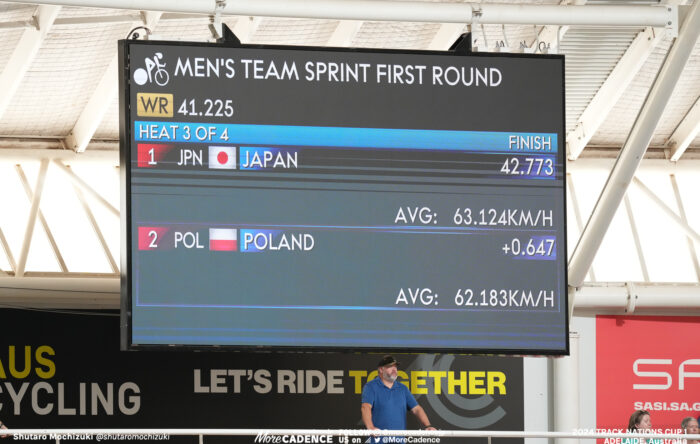 2024ネーションズカップ第1戦 男子チームスプリント 長迫吉拓 太田海也 小原佑太