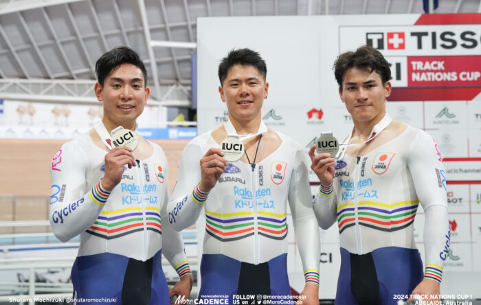 2024ネーションズカップ第1戦 男子チームスプリント 長迫吉拓 太田海也 小原佑太
