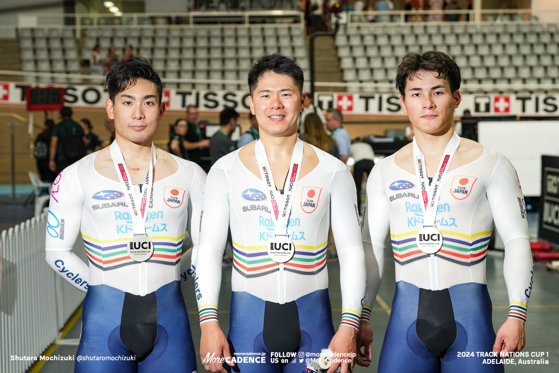 2024ネーションズカップ第1戦 男子チームスプリント 長迫吉拓 太田海也 小原佑太