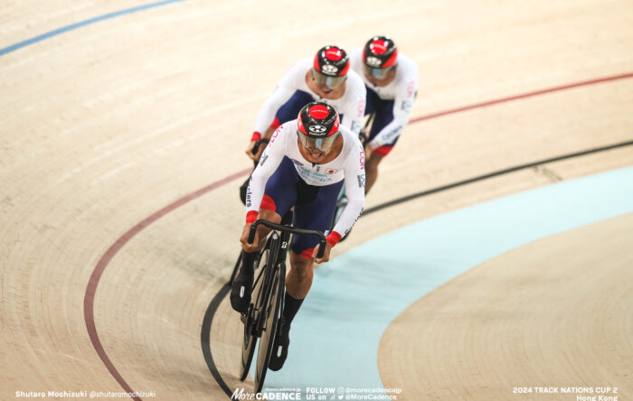 2024ネーションズカップ第2戦 男子チームスプリント 長迫吉拓 太田海也 小原佑太