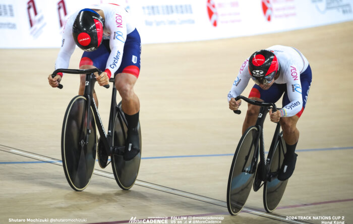 2024ネーションズカップ第2戦 男子チームスプリント 太田海也 小原佑太