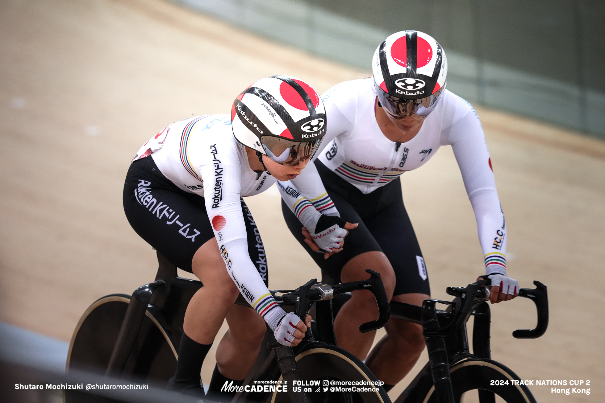 2024ネーションズカップ第2戦 女子マディソン 垣田真穂 内野艶和