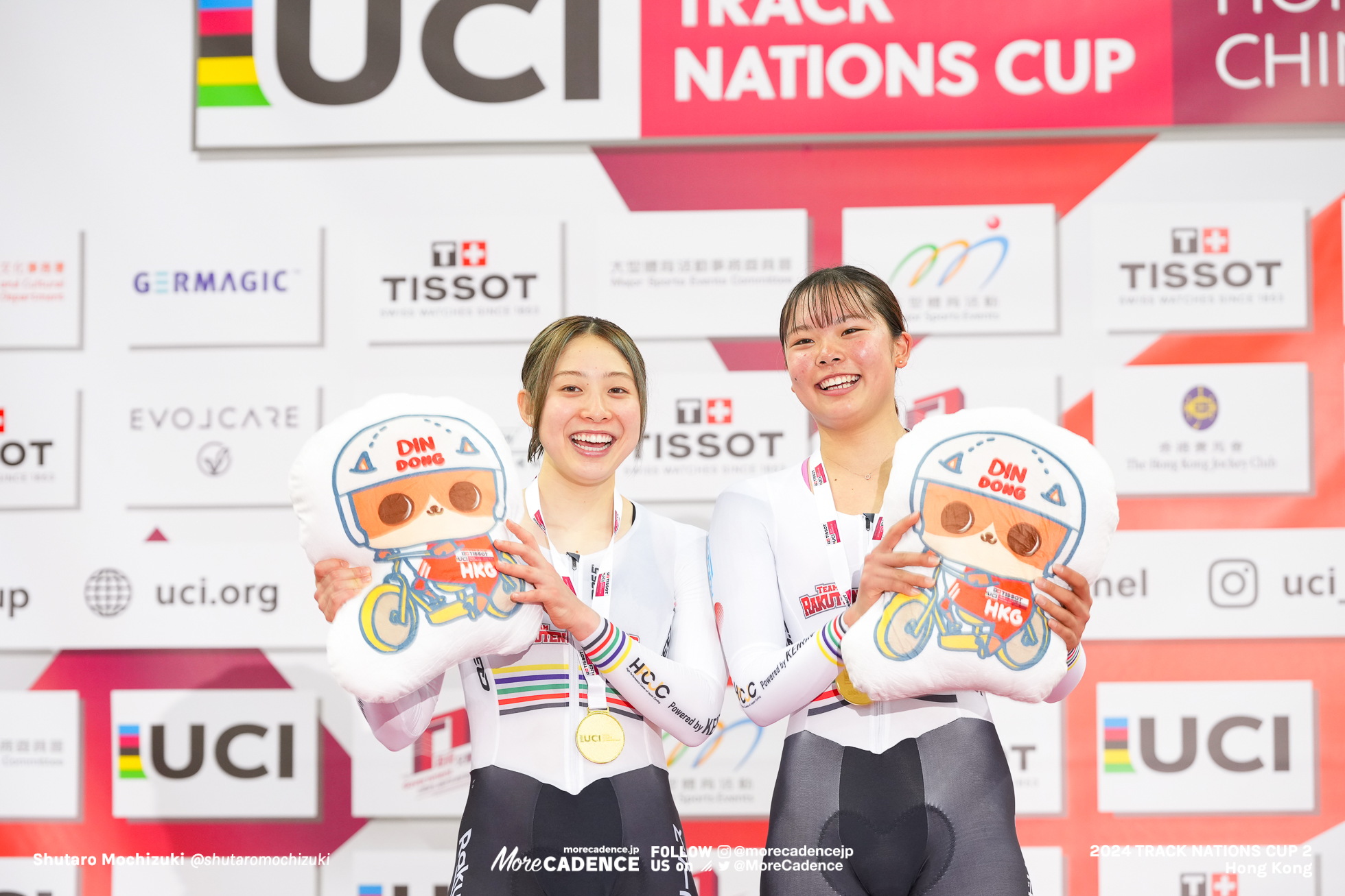 2024ネーションズカップ第2戦 女子マディソン 内野艶和 垣田真穂