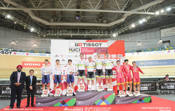 2024ネーションズカップ第2戦 男子チームスプリント 長迫吉拓 太田海也 小原佑太