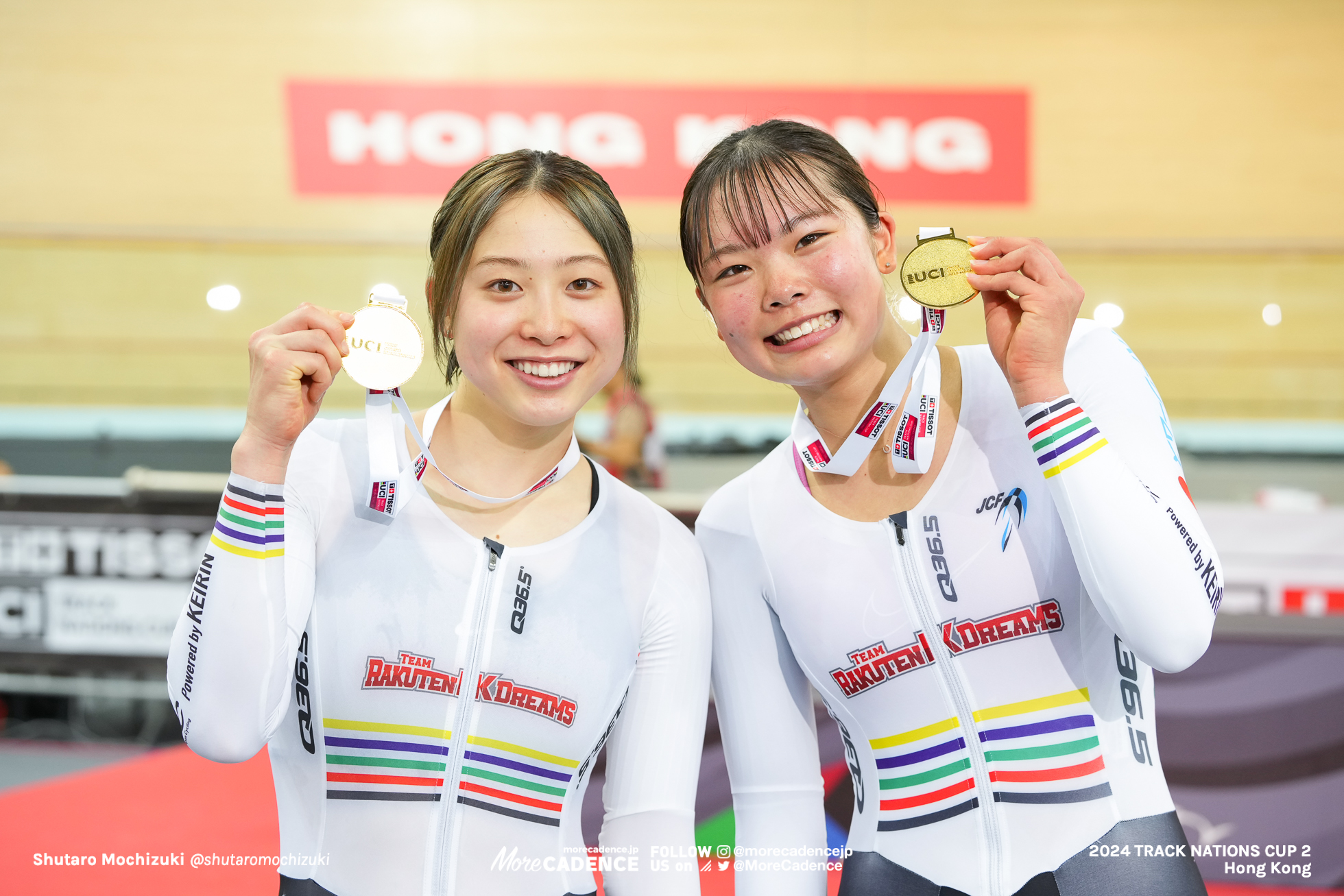 2024ネーションズカップ第2戦 女子マディソン 内野艶和 垣田真穂
