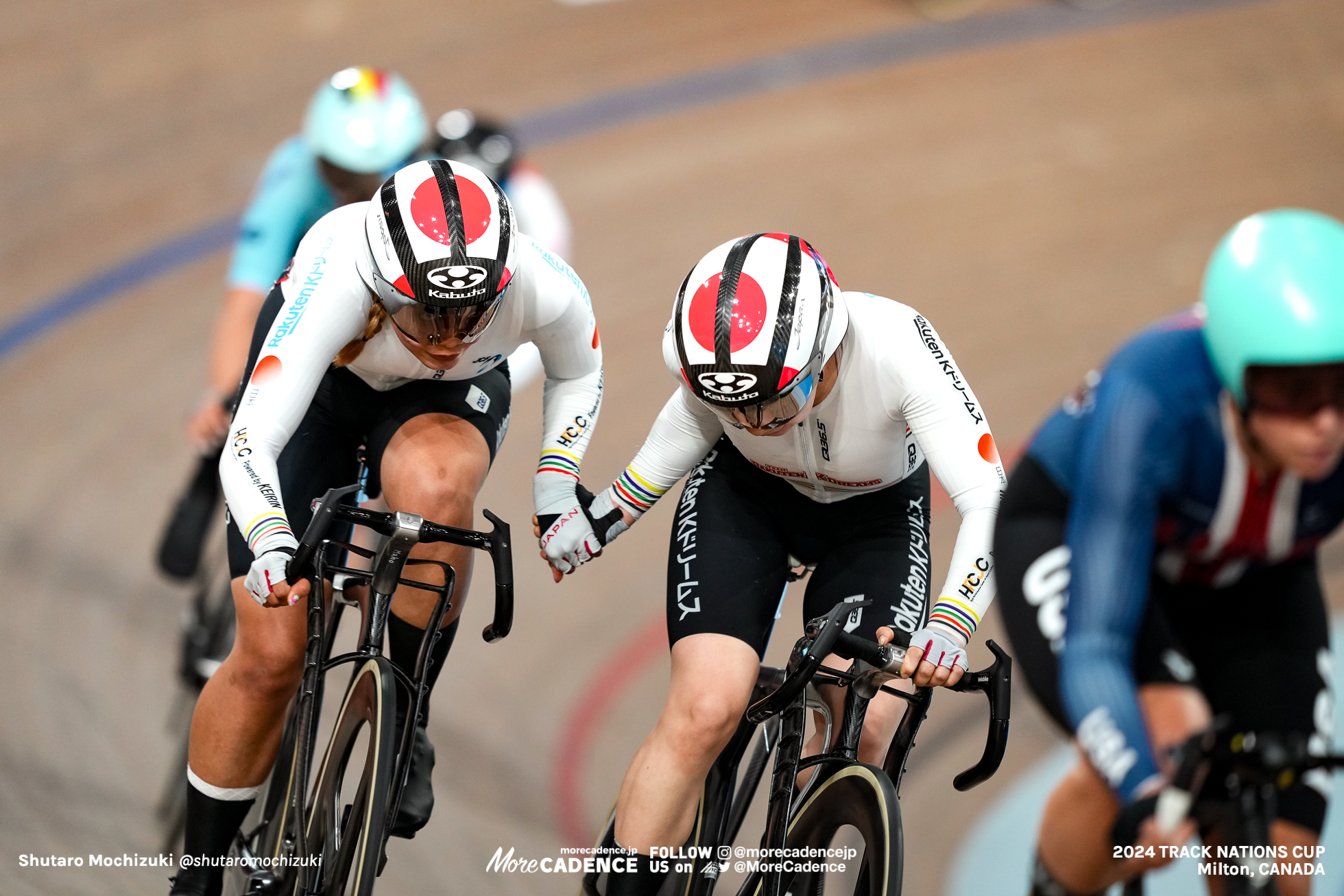 2024ネーションズカップ第3戦 女子マディソン 垣田真穂 内野艶和