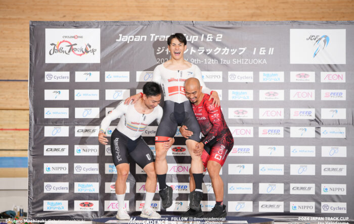 2024ジャパントラックカップ 男子スプリント 太田海也 小原佑太 アジズルハスニ・アワン