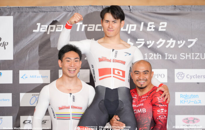 2024ジャパントラックカップ 男子スプリント 太田海也 小原佑太 アジズルハスニ・アワン