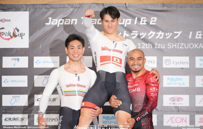 2024ジャパントラックカップ 男子スプリント 太田海也 小原佑太 アジズルハスニ・アワン