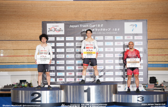 2024ジャパントラックカップ 男子ケイリン 太田海也 山﨑賢人 アジズルハスニ・アワン