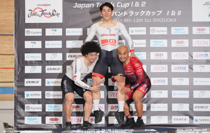 2024ジャパントラックカップ 男子ケイリン 太田海也 山﨑賢人 アジズルハスニ・アワン