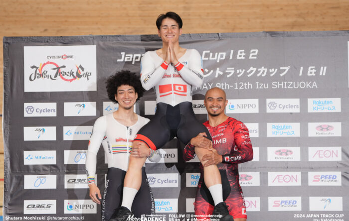 2024ジャパントラックカップ 男子ケイリン 太田海也 山﨑賢人 アジズルハスニ・アワン
