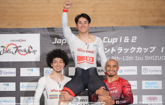 2024ジャパントラックカップ 男子ケイリン 太田海也 山﨑賢人 アジズルハスニ・アワン