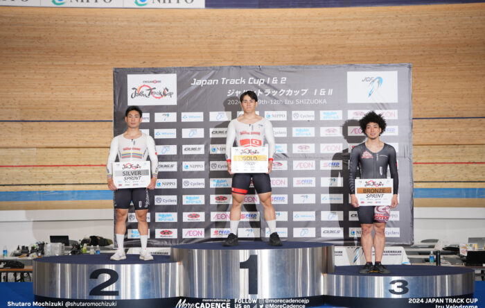 2024ジャパントラックカップ 男子スプリント 太田海也 小原佑太 山﨑賢人