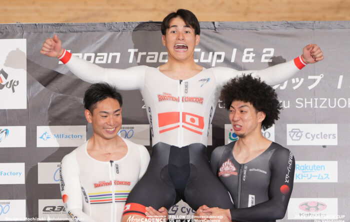 2024ジャパントラックカップ 男子スプリント 太田海也 小原佑太 山﨑賢人