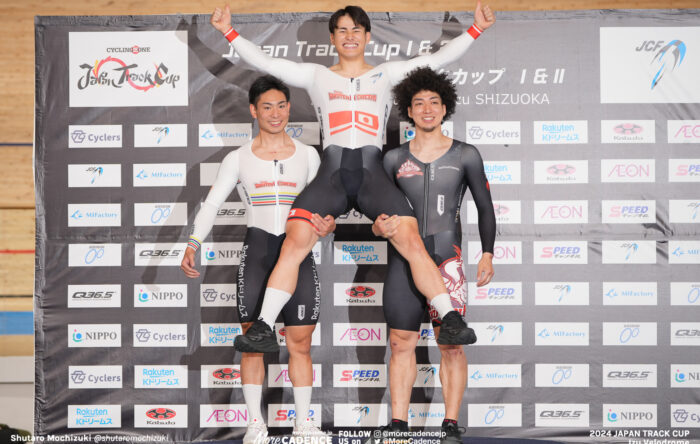 2024ジャパントラックカップ 男子スプリント 太田海也 小原佑太 山﨑賢人