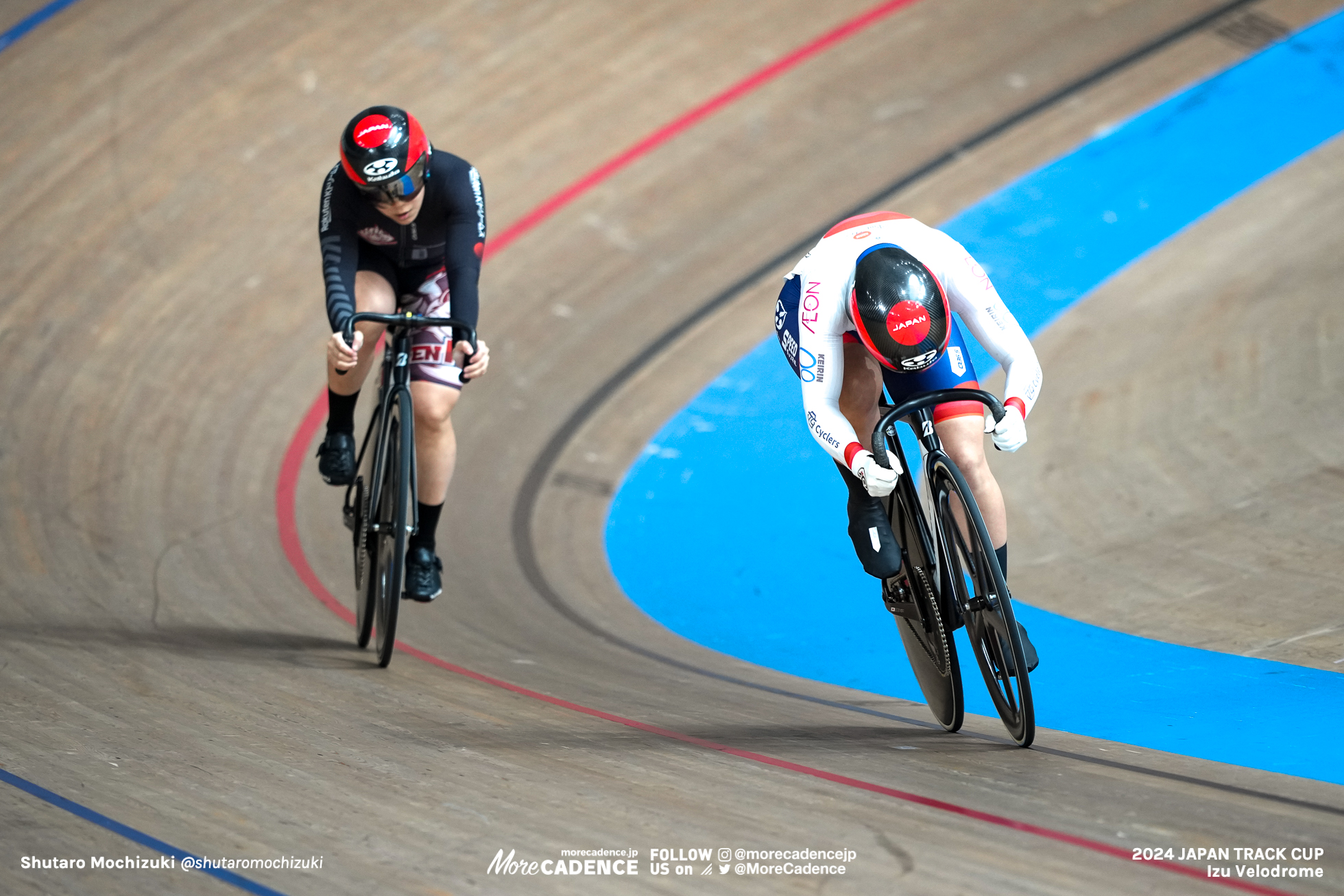 太田りゆ, OHTA Riyu, JPN, 梅川風子, UMEKAWA Fuko, JPN, 女子スプリント 準決勝, WOMEN'S Sprint Semi-finals, 2024ジャパントラックカップ I, 伊豆ベロドローム, 2024 Japan Track Cup I, Izu Velodrome, Japan