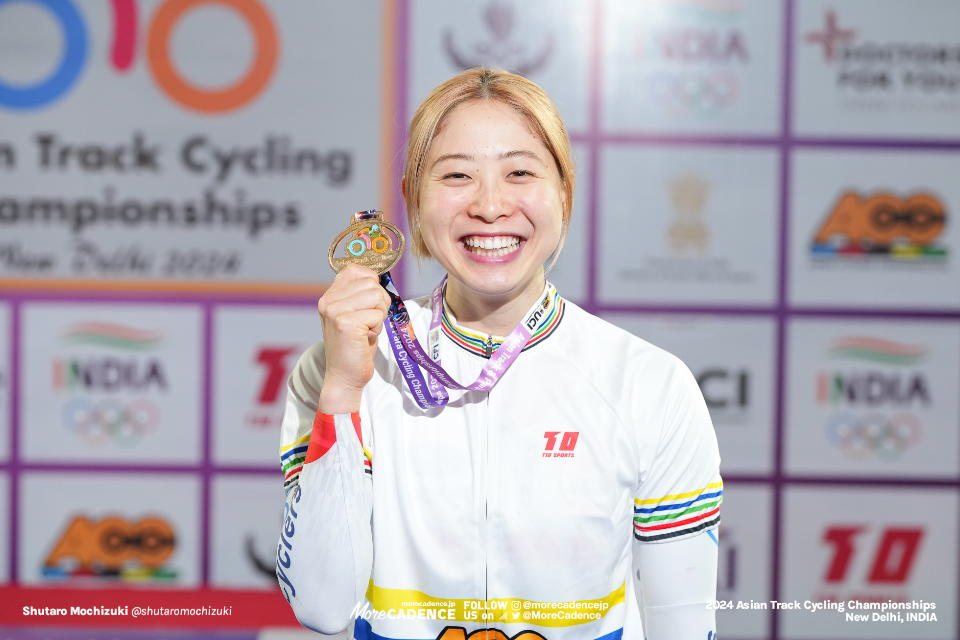 内野艶和, UCHINO Tsuyaka, JPN, 女子ポイントレース, WOMEN'S Points Race, 2024アジア選手権トラック, 2024 ASIAN TRACK CYCLING CHAMPIONSHIPS, New Delhi, India