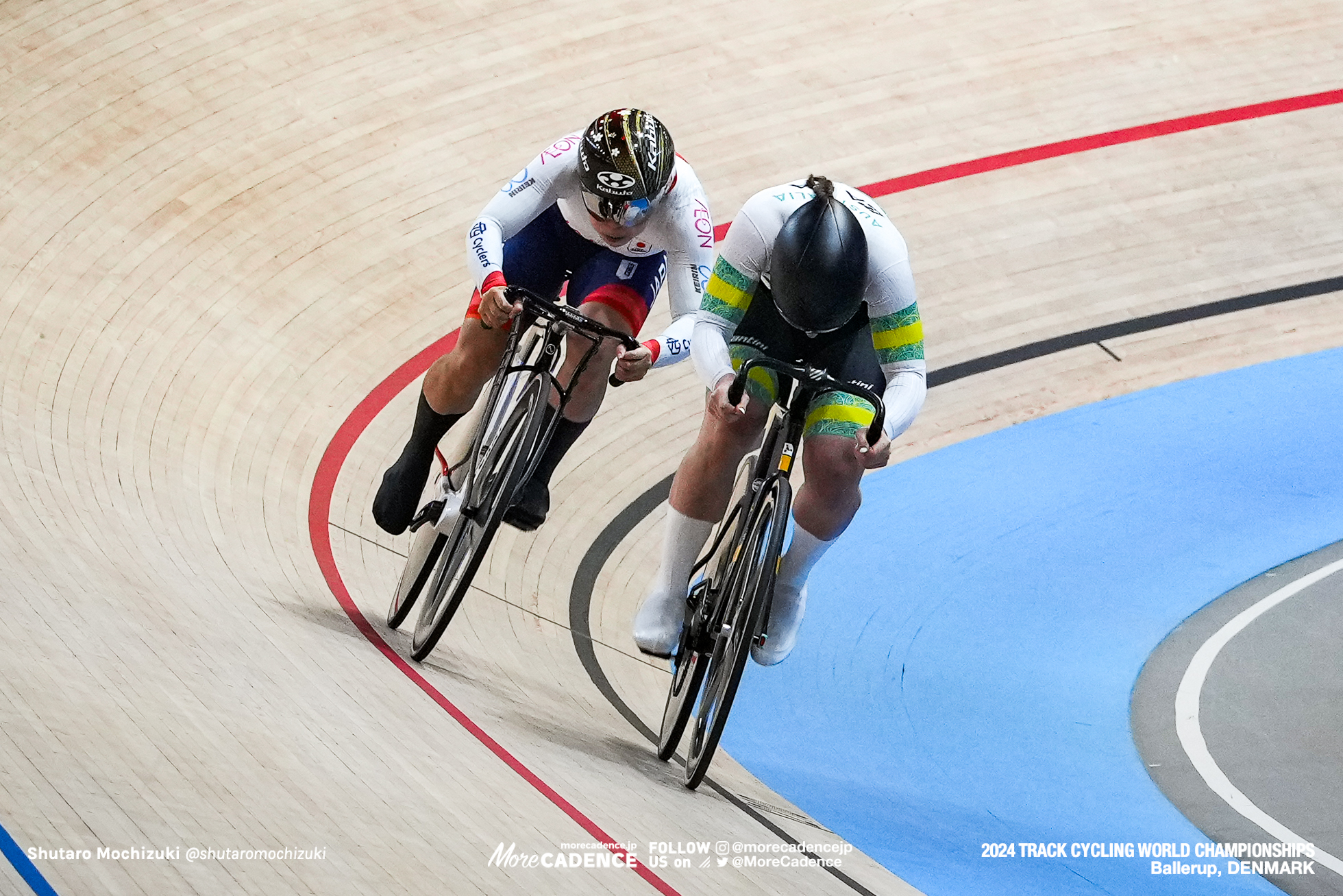 梅川風子,アレシア・マケイグ,Alessia Mccaig,女子スプリント 1回戦, Women's Sprint, 2024世界選手権トラック バレラップ, 2024 UCI CYCLING WORLD CHAMPIONSHIPS TRACK