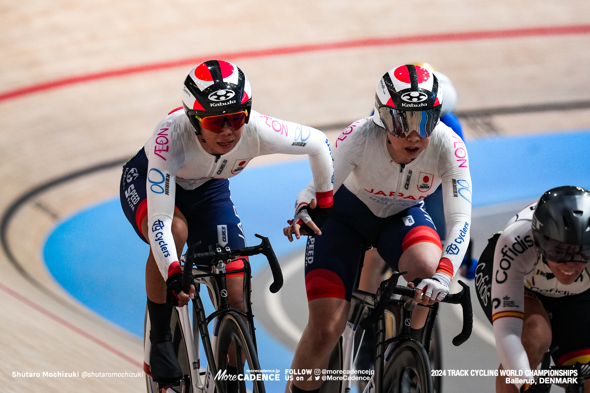 内野艶和,池田瑞紀,JPN, 女子マディソン, WOMEN Elite,Madison,2024世界選手権トラック バレラップ, 2024 UCI CYCLING WORLD CHAMPIONSHIPS TRACK