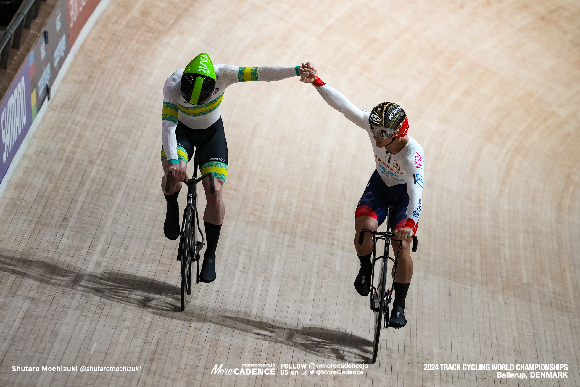 太田海也, レイ・ホフマン,Leigh Hoffman,男子スプリント 準々決勝, Men's Sprint, 2024世界選手権トラック バレラップ, 2024 UCI CYCLING WORLD CHAMPIONSHIPS TRACK