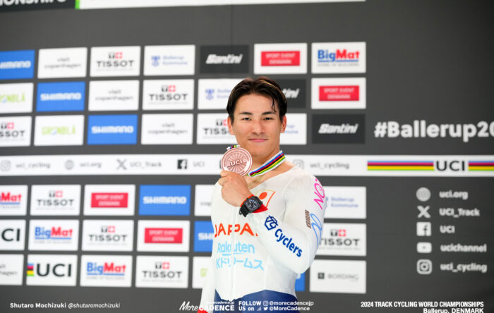 2024世界選手権トラック バレラップ 男子スプリント 太田海也