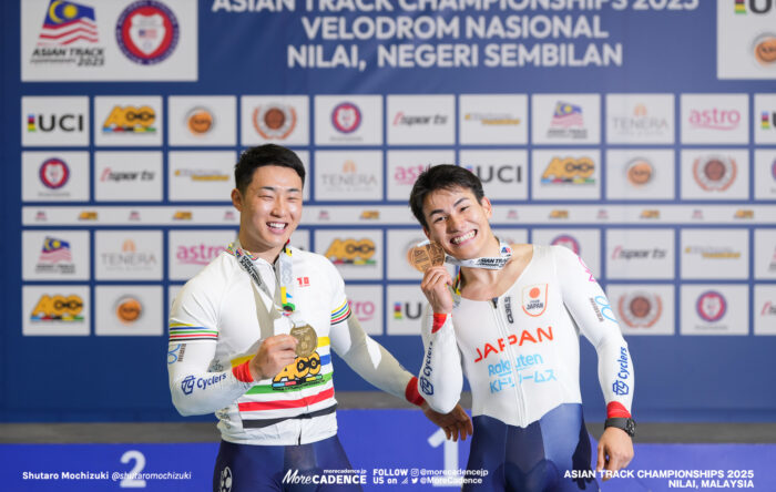 太田海也, OTA Kaiya, 中野慎詞,Nakano Shinji,男子ケイリン , MEN'S Keirin,2025アジア選手権トラック, 2025 ASIAN TRACK CYCLING CHAMPIONSHIPS, Nilai, Malaysia