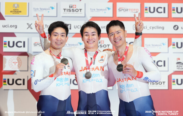 2025ネーションズカップ 長迫吉拓, NAGASAKO Yoshitaku, 太田海也, OTA Kaiya, 小原佑太 ,Yuta Obara,JPN, 男子チームスプリント,MEN'S Team Sprint Qualification,2025トラックネーションズカップ トルコ・コンヤ, 2024 UCI TRACK NATIONS CUP Konya, TUR,