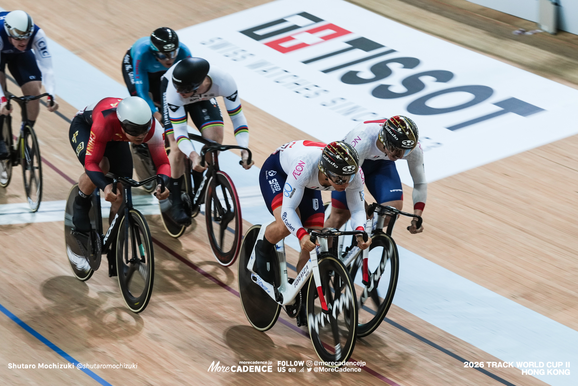 男子ケイリン, MEN'S Keirin, 2026ワールドカップ第2戦, 香港, 2026 UCI Track World Cup, Round 2, Hong Kong