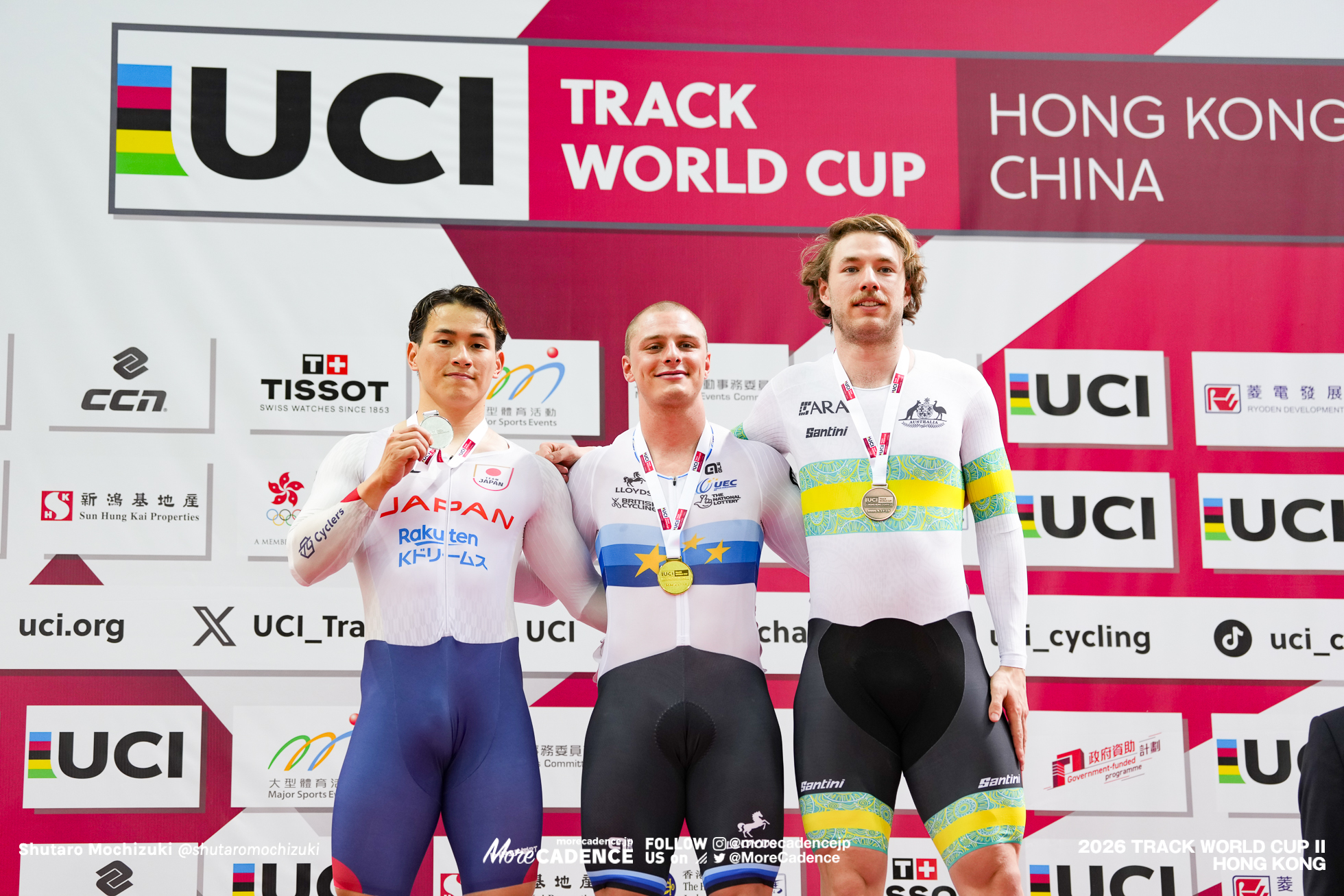 男子スプリント, MEN'S Sprint, 2026ワールドカップ第2戦, 香港, 2026 UCI Track World Cup, Round 2, Hong Kong