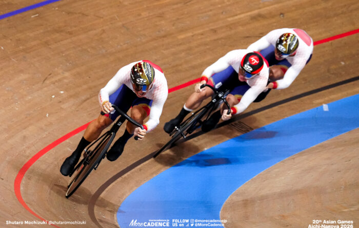 2026アジア競技選手権 長迫吉拓, 高橋奏多, 中石湊, 男子チームスプリント, 伊豆ベロドローム, アジア競技大会