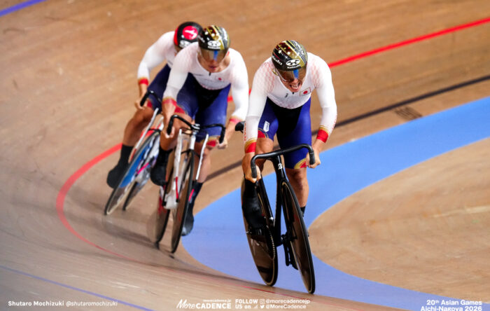 2026アジア競技選手権 長迫吉拓, 太田海也, 中石湊, 男子チームスプリント, 伊豆ベロドローム, アジア競技大会