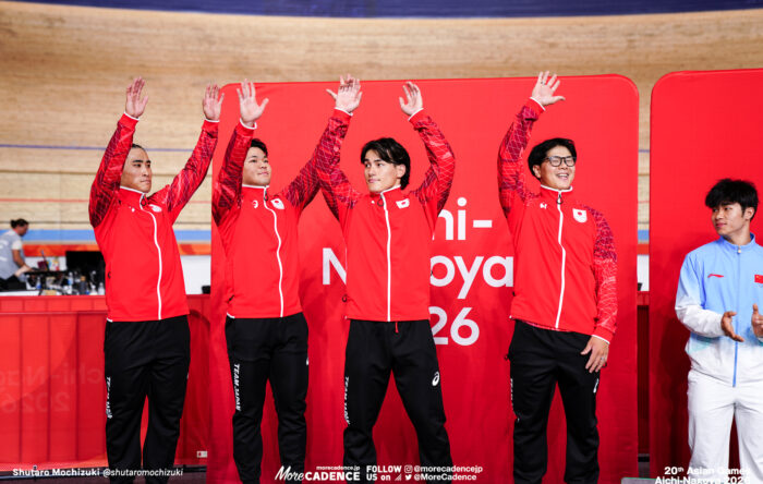 2026アジア競技選手権 高橋奏多, 長迫吉拓, 太田海也, 中石湊, 男子チームスプリント, 伊豆ベロドローム, アジア競技大会