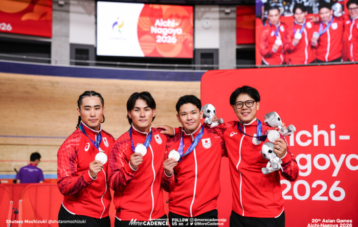 2026アジア競技選手権 高橋奏多, 長迫吉拓, 太田海也, 中石湊, 男子チームスプリント, 伊豆ベロドローム, アジア競技大会