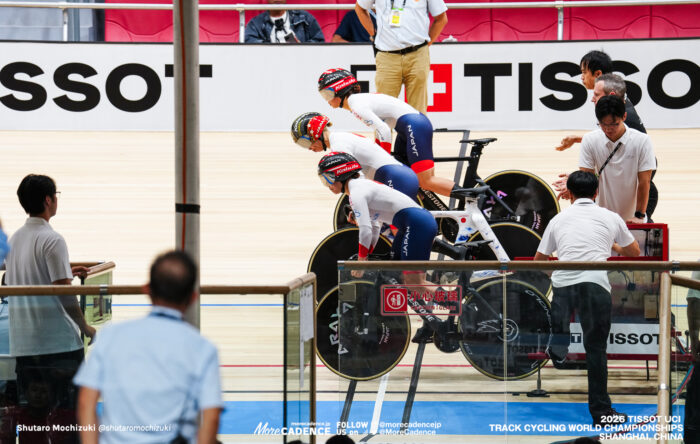 酒井亜樹, 佐藤水菜, 山田南, 女子チームスプリント, 2026世界選手権トラック, 中国・上海