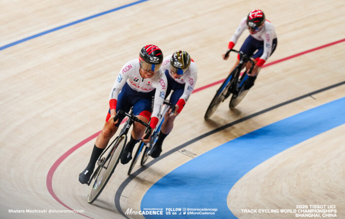 酒井亜樹, 佐藤水菜, 山田南, 女子チームスプリント, 2026世界選手権トラック, 中国・上海