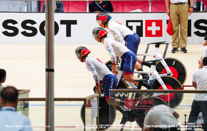 長迫吉拓, 中石湊, 太田海也, 男子チームスプリント, 2026世界選手権トラック, 中国・上海
