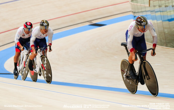 長迫吉拓, 中石湊, 太田海也, 男子チームスプリント, 2026世界選手権トラック, 中国・上海
